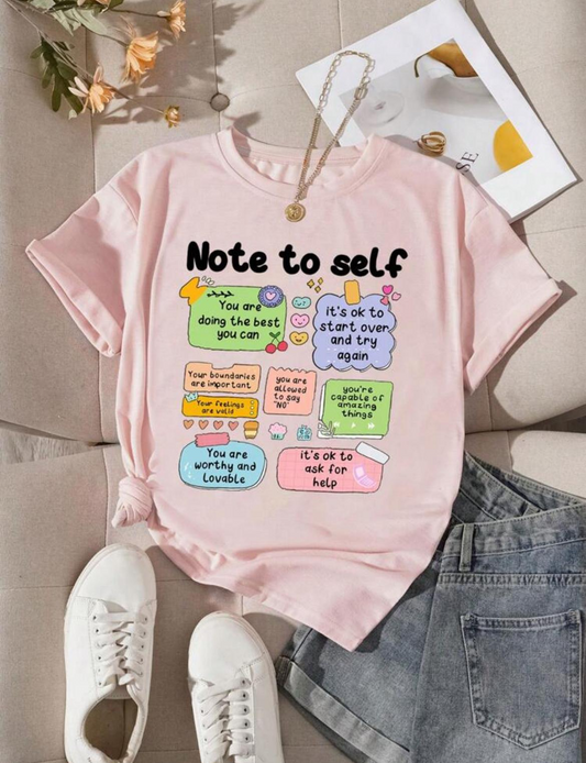 Blusa Casual  Notes to Self